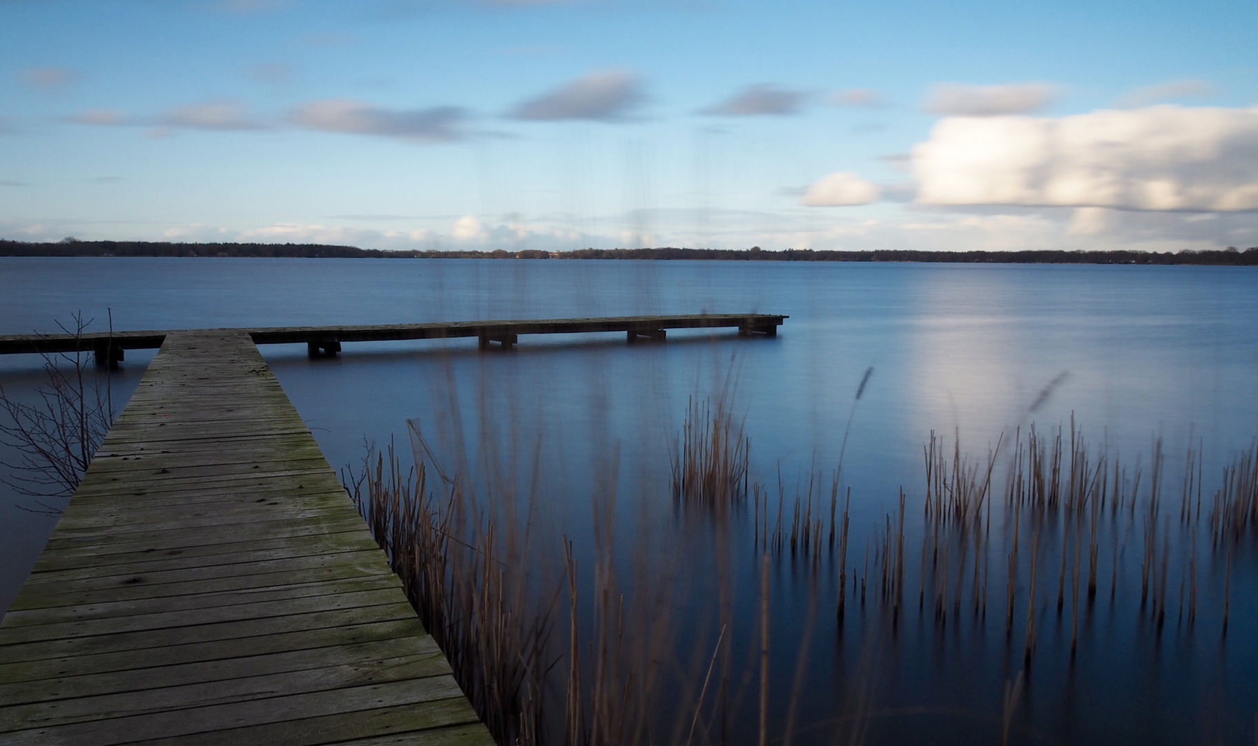 Der Steg ins Blaue....