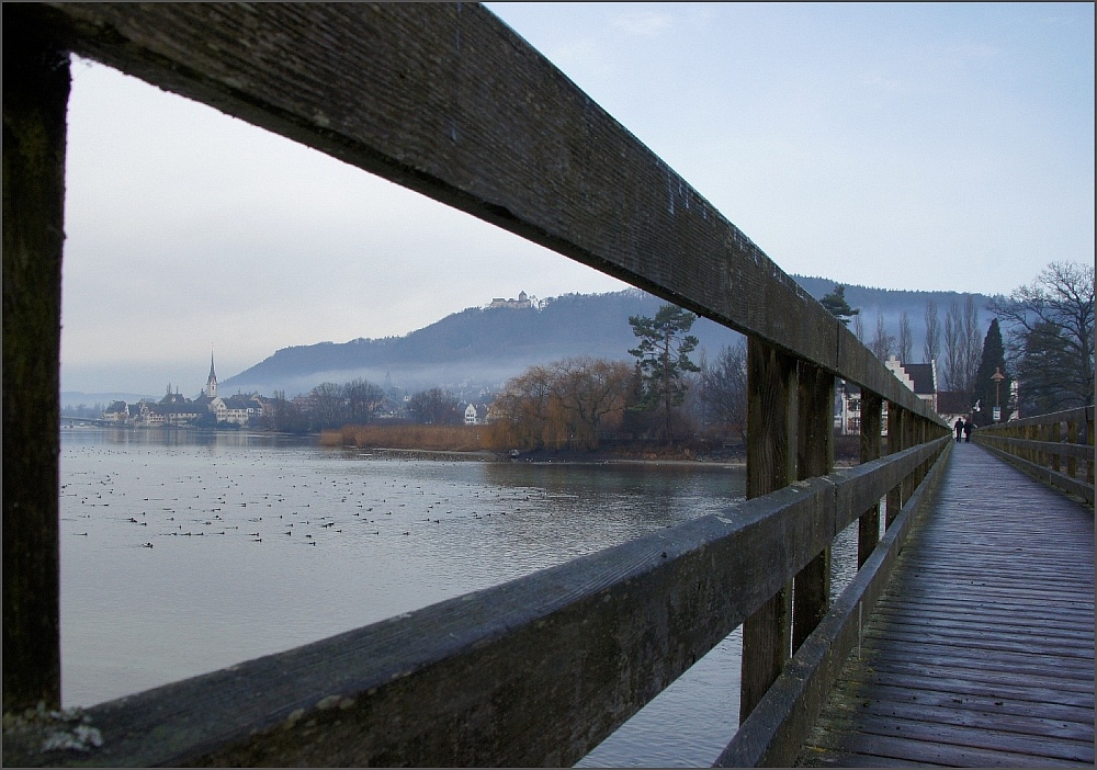 Der Steg zur Insel Werd