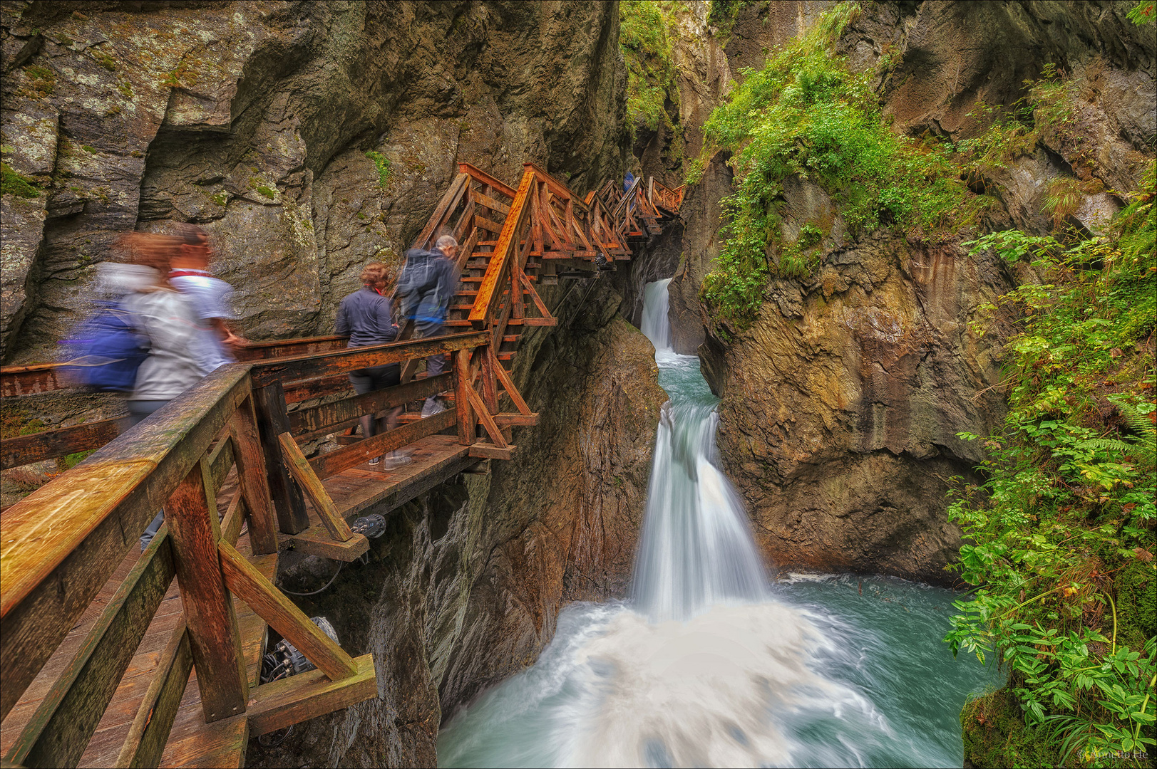 Der Steig in der Klamm