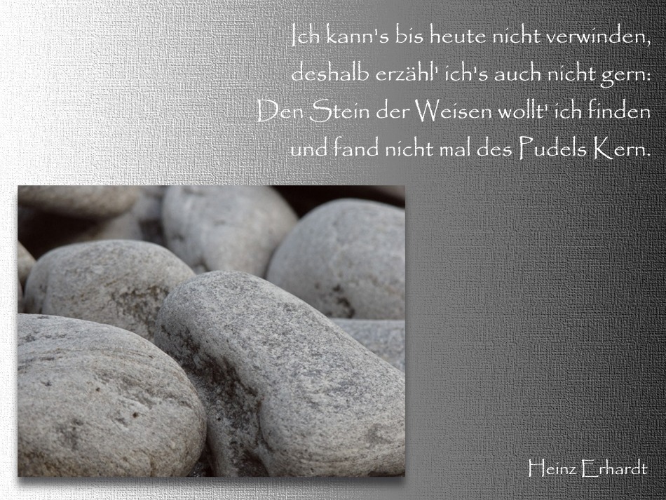 Der Stein der Weisen Foto & Bild quatsch, fun und rätselecke