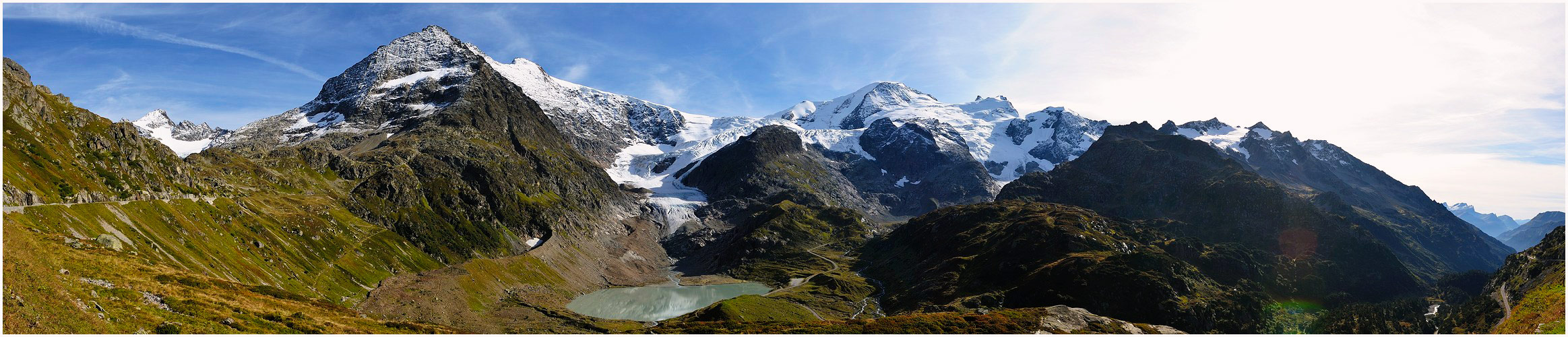 Der Steingletscher Panorama Blick !