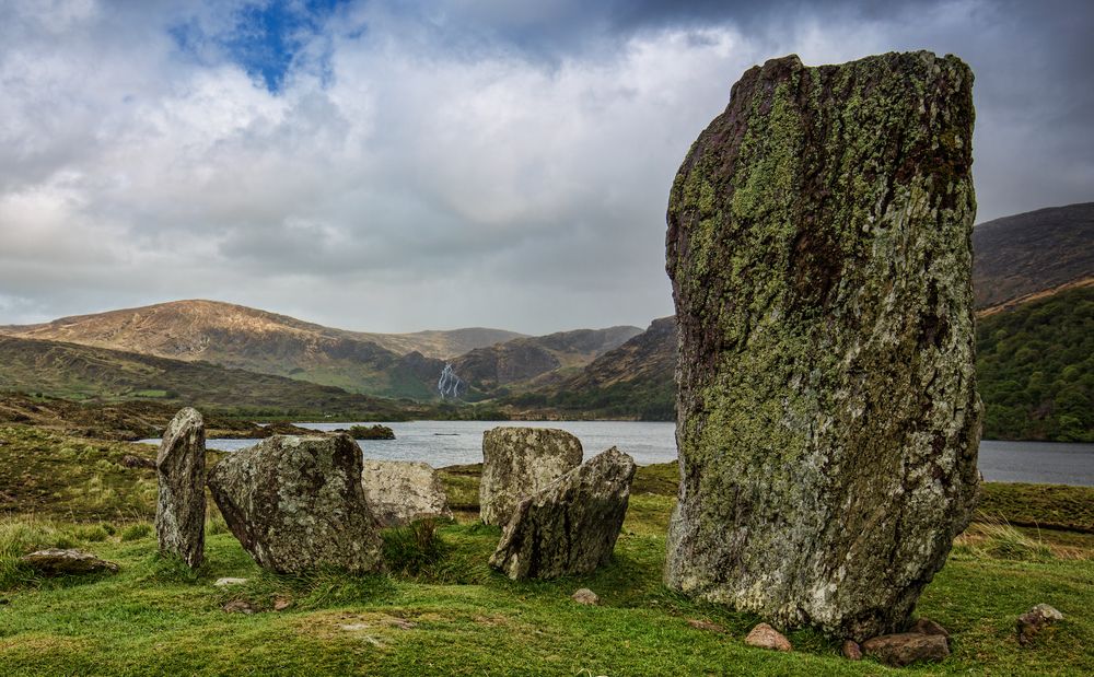 Der Steinkreis von Uragh im Gleninchaquin Park