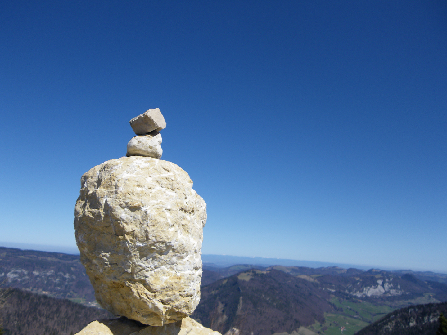 Der Steinmann und seine Aussicht