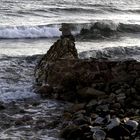Der Steinmensch und das Meer...Einmal klicken, dann ist es LEUCHTENDER ;-)