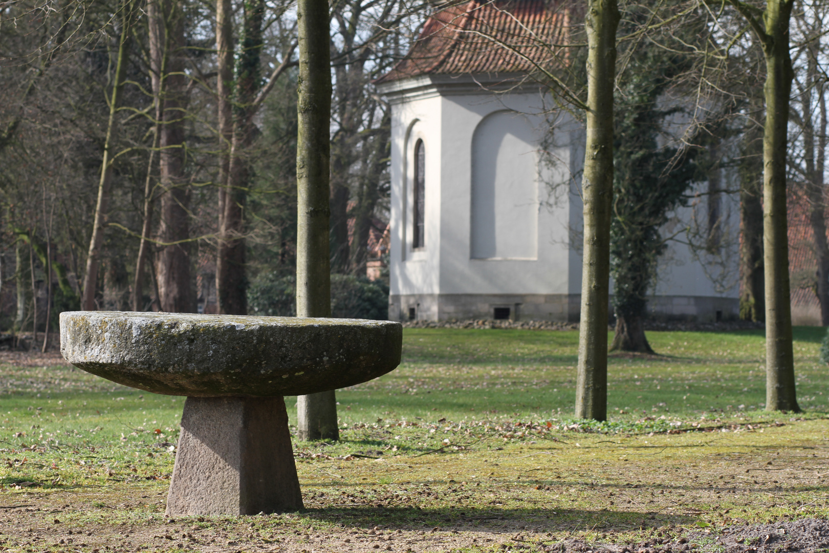 Der Steintisch Foto Bild Landschaft Garten