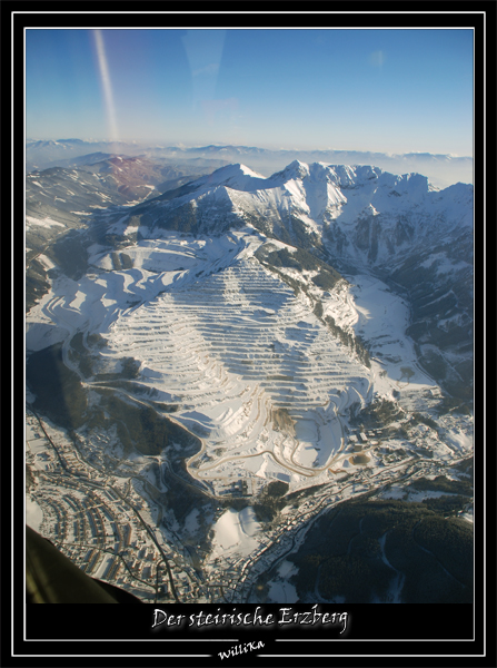 Der steirische Erzberg (zeigt sich im Winter ganz anders)