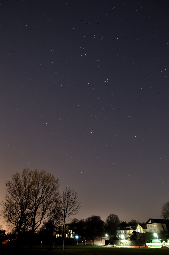 Der Sternenhimmel über Sindlingen