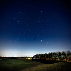 Der Sternenhimmel über Unterhaching