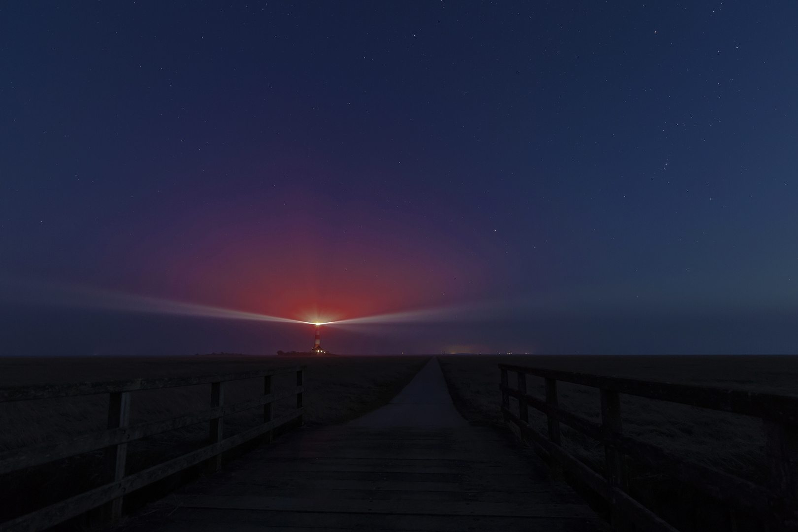 Der Sternenweg zum Westerhever Leuchtturm