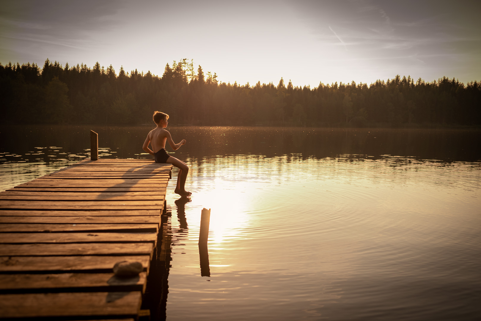 Der stille Waldsee