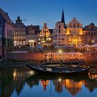 Der Stintmarkt am Lüneburger Hafen 