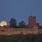 Der Störmond schaut durchs Fenster