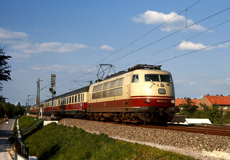 Der Stolz der Deutschen Bundesbahn ...