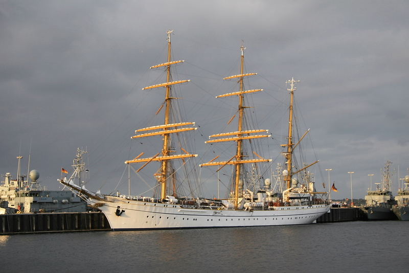 Der Stolz der Deutschen Bundesmarine, die Gorch Fock