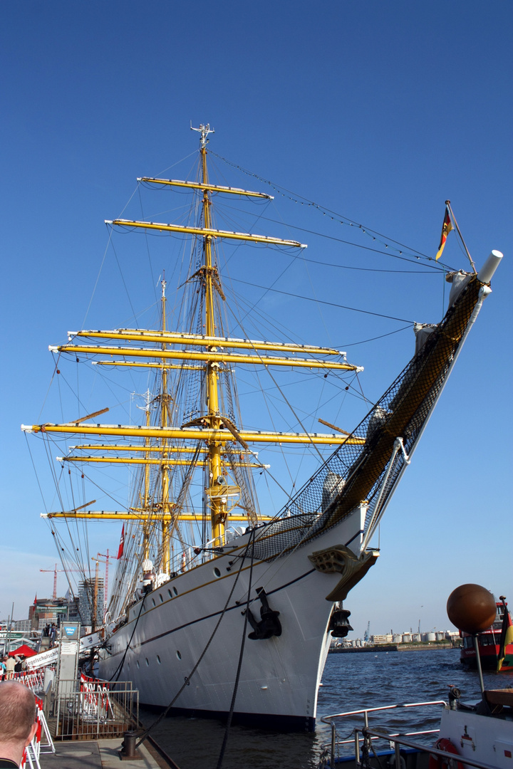 der Stolz der deutschen Marine, die GORCH FOCK