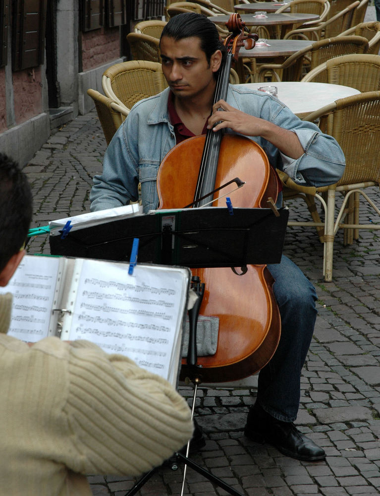 Der stolze Cellist