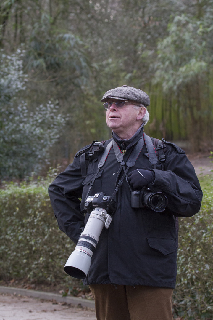 Der stolze Fotograf