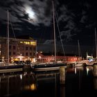 Der Stralsunder Hafen by night