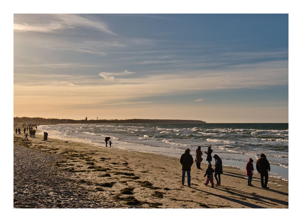 Der Strand am Nachmittag