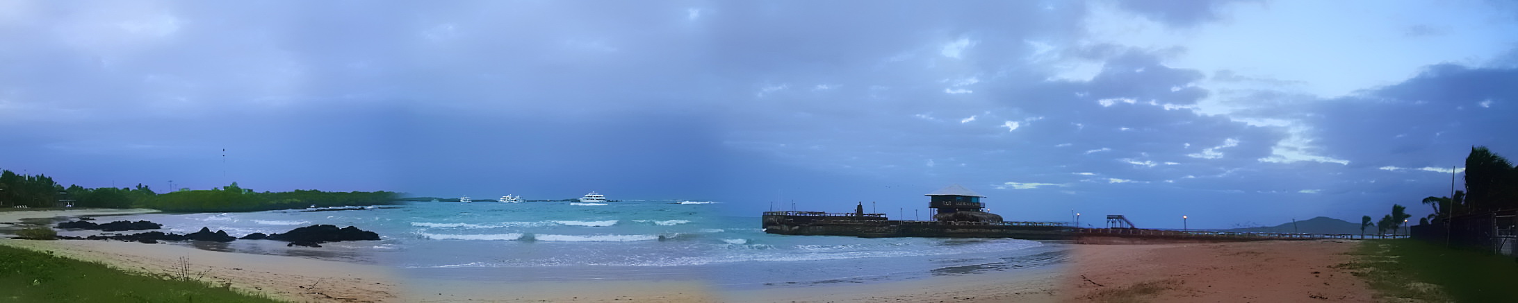 Der Strand auf Isla Isabela