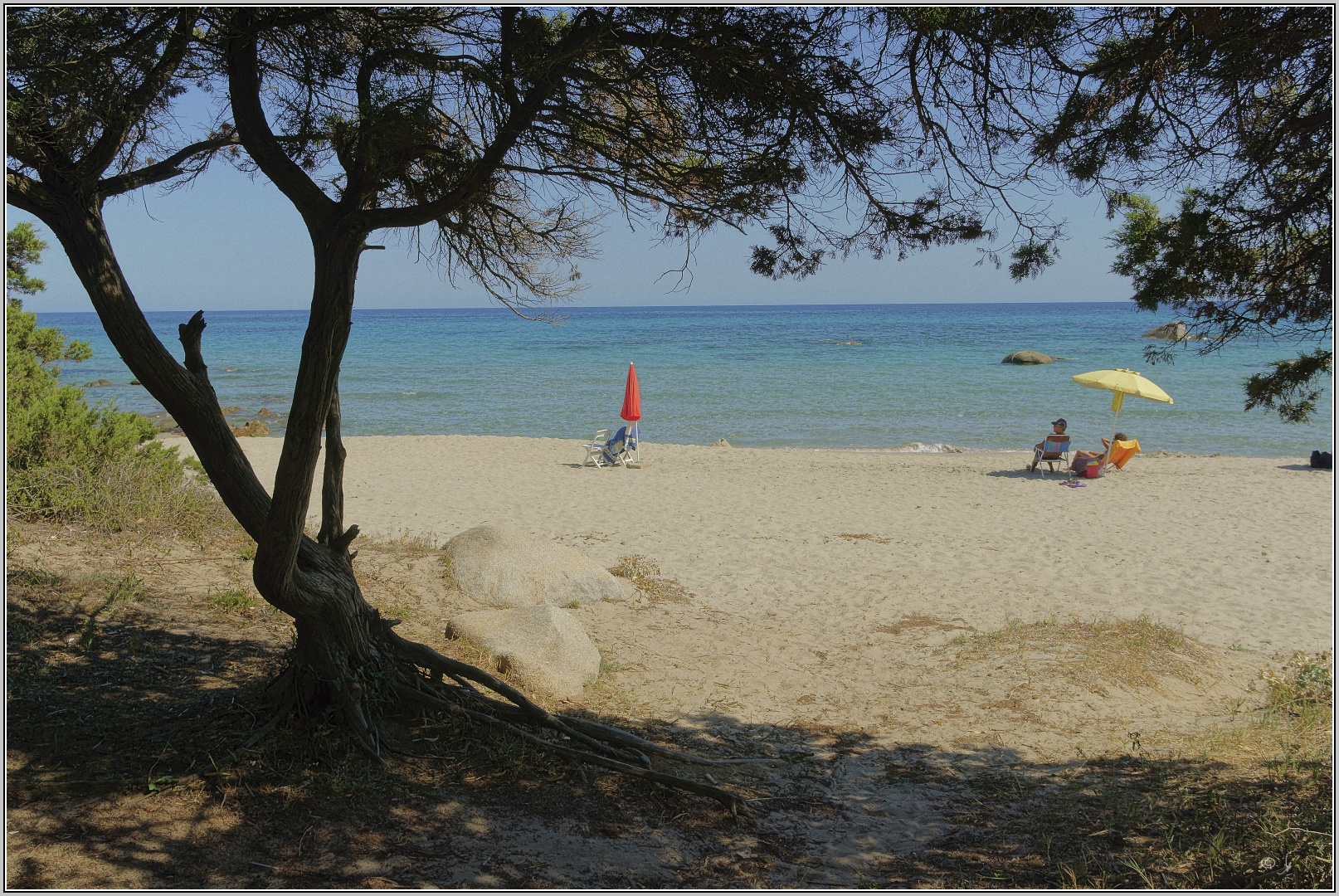 Der Strand bei Arbatax...