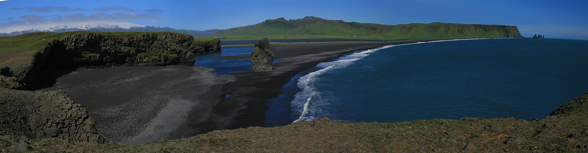 Der Strand bei Kap Dyrhólaey