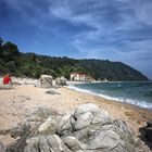 Der Strand bei Ouranoupouli