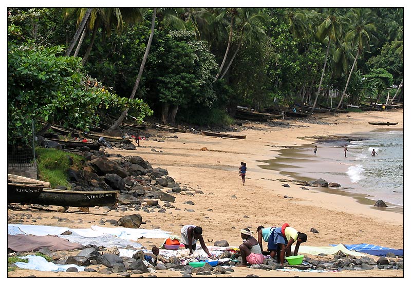 Der Strand bei Santana - São Tomé e Príncipe