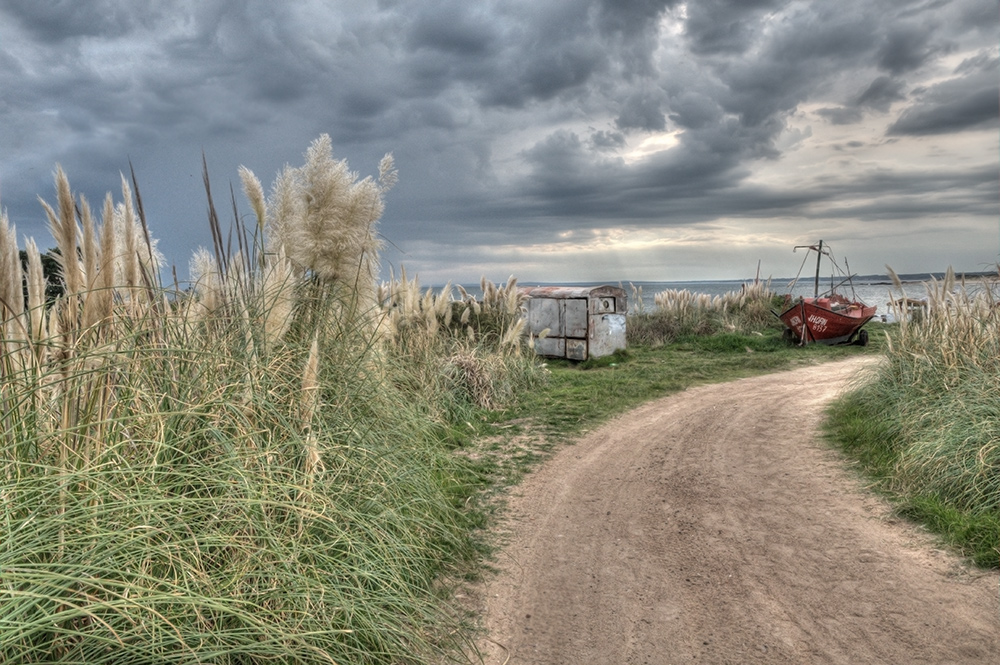 Der Strand der Fischer