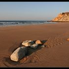 Der Strand in Burgau ...