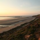 Der Strand in der Normandie in Wiessant