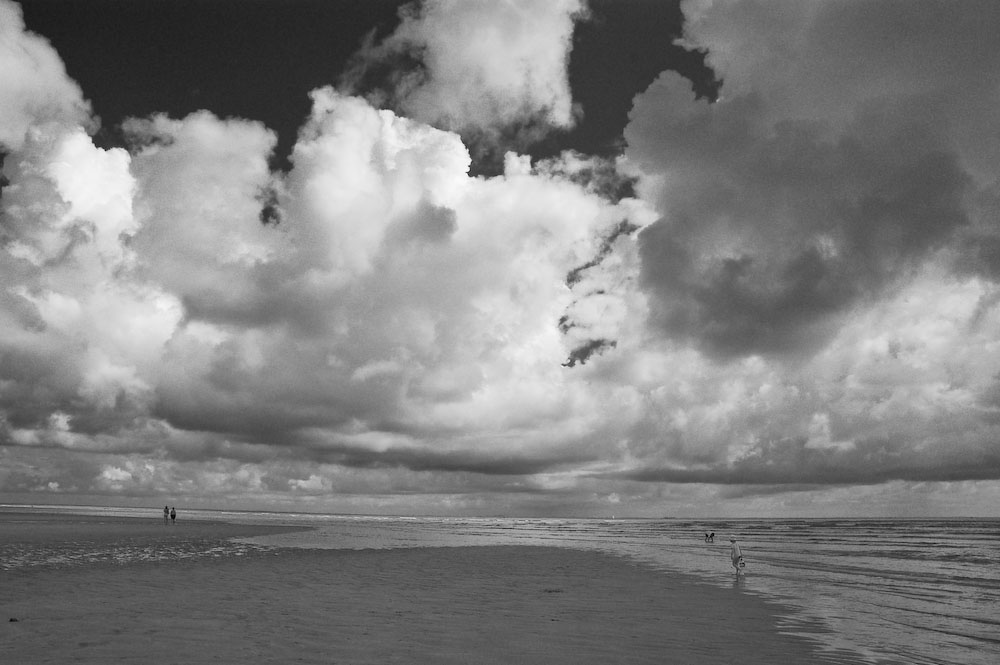 Der Strand: unendliche Weiten...