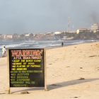 Der Strand von Accra ....