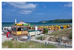 der Strand von Binz