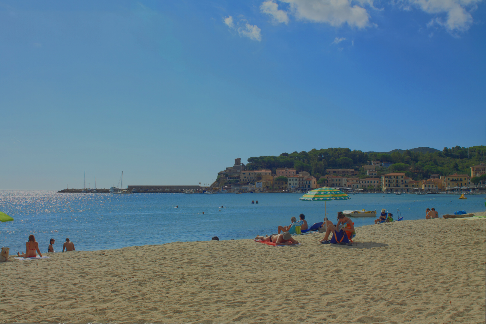 Der Strand von Biodola (Elba)