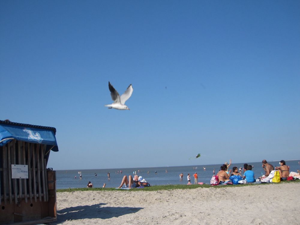 Der Strand von Carolinensiel-Harlesiel