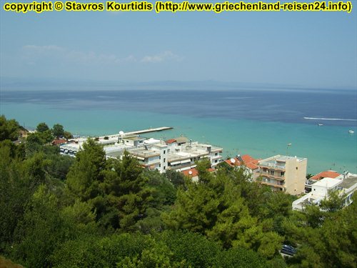 Der Strand von Kalithea