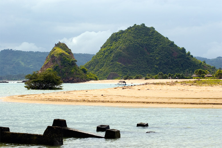 Der Strand von Kuta Lombok