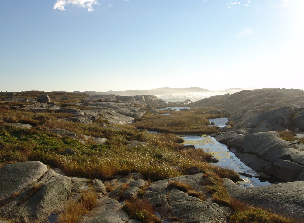 Der "Strand" von Peggys Cove