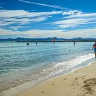 Der Strand von Playa de Muro