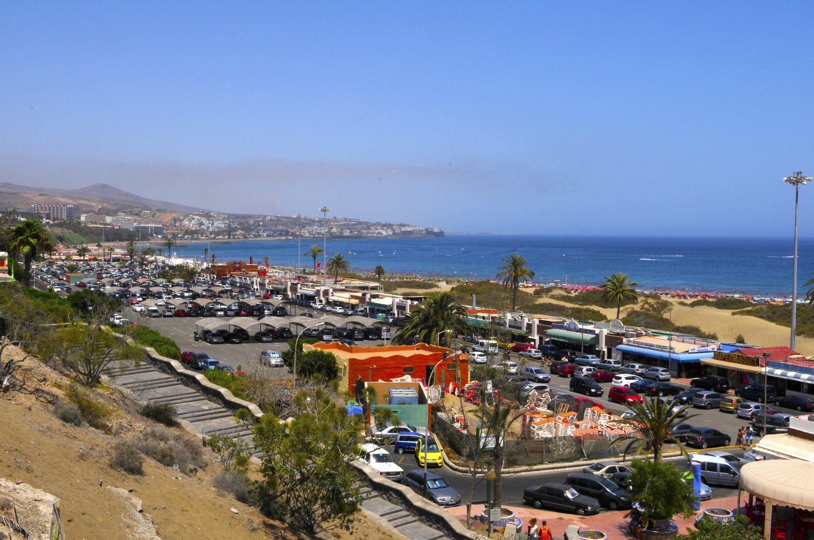 Der Strand von Playa del Ingles.