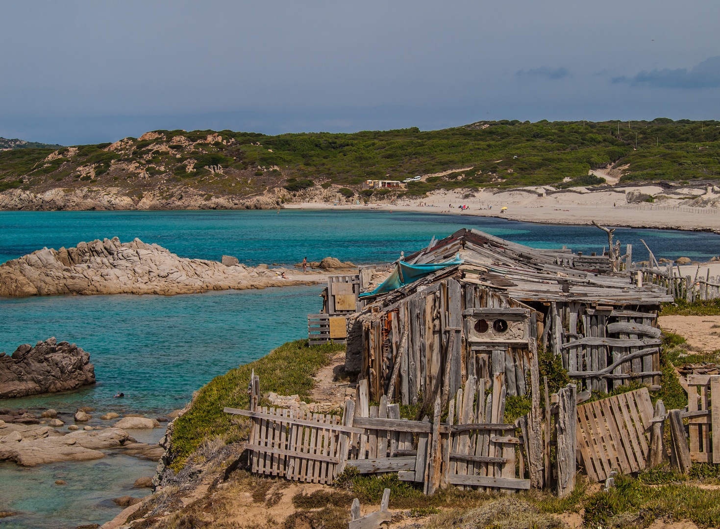 Der Strand von Rena Majore.