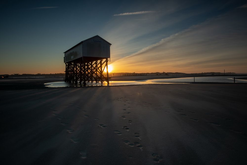 Der Strand von St.-Peter Ording