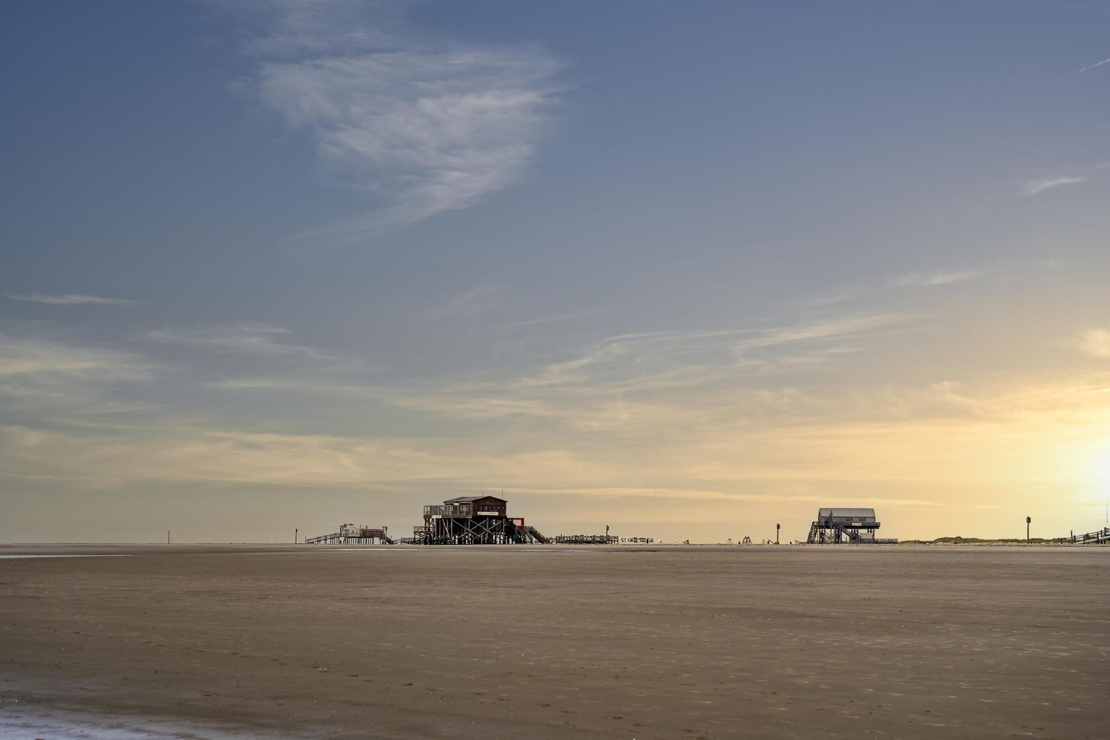 Der Strand von St. Peter Ording