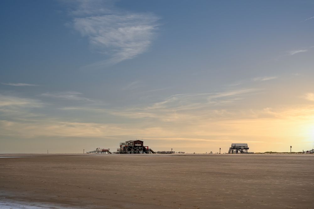 Der Strand von St. Peter Ording