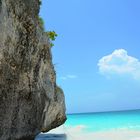 Der Strand von Tulum, am Rücken der Mayas