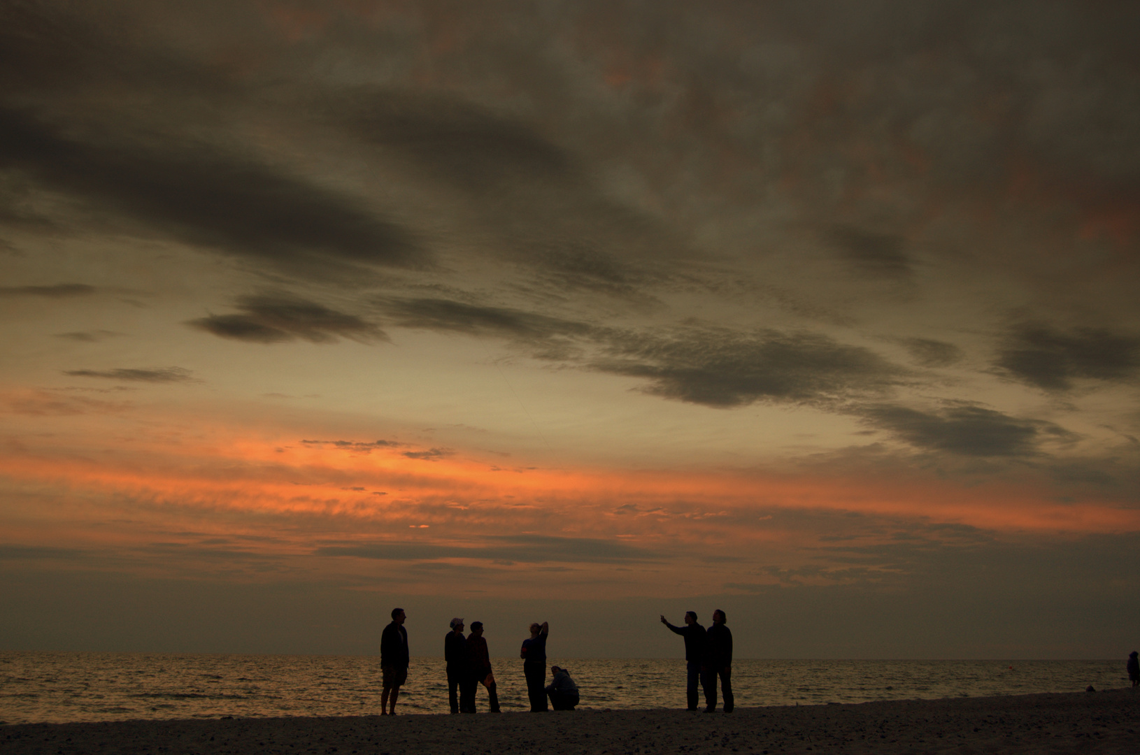 Der Strandabend