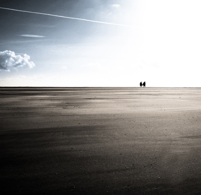 Der Strandgang...