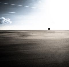 Der Strandgang...