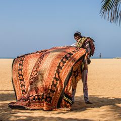 der Strandhändler / Beach traders